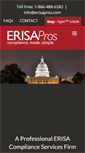 Mobile Screenshot of erisapros.com